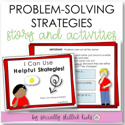 Strategies For Handling Problems | Social Skills Story and Activities | For K-5th Grade